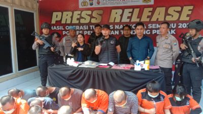 13 Kasus Berhasil Diungkap Satresnarkoba Polres Pelabuhan Tanjung Perak Dalam Ops Tumpas Narkoba Semeru 2023