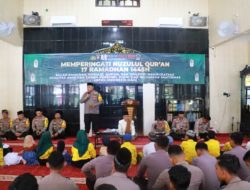 Tingkatkan Iman dan Taqwa Polres Pelabuhan Tanjung Perak Peringati Nuzulul Qur’an