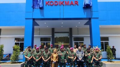 Foto : Tingkatkan Kualitas Pelayanan Kesehatan, Dankodiklatal Resmikan Gedung Balai Pengobatan Kodikmar
