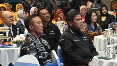 Foto : Wujud Solidaritas Warga Baret Hitam, Dankodiklatal Hadiri Peringatan HUT ke-65 Hiu Kencana