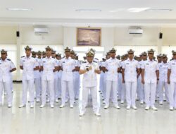 Menuju Pusdik, 108 Perwira Siswa Dikmapa PK TNI AL Angkatan 31 Lanjutkan Diksargolan