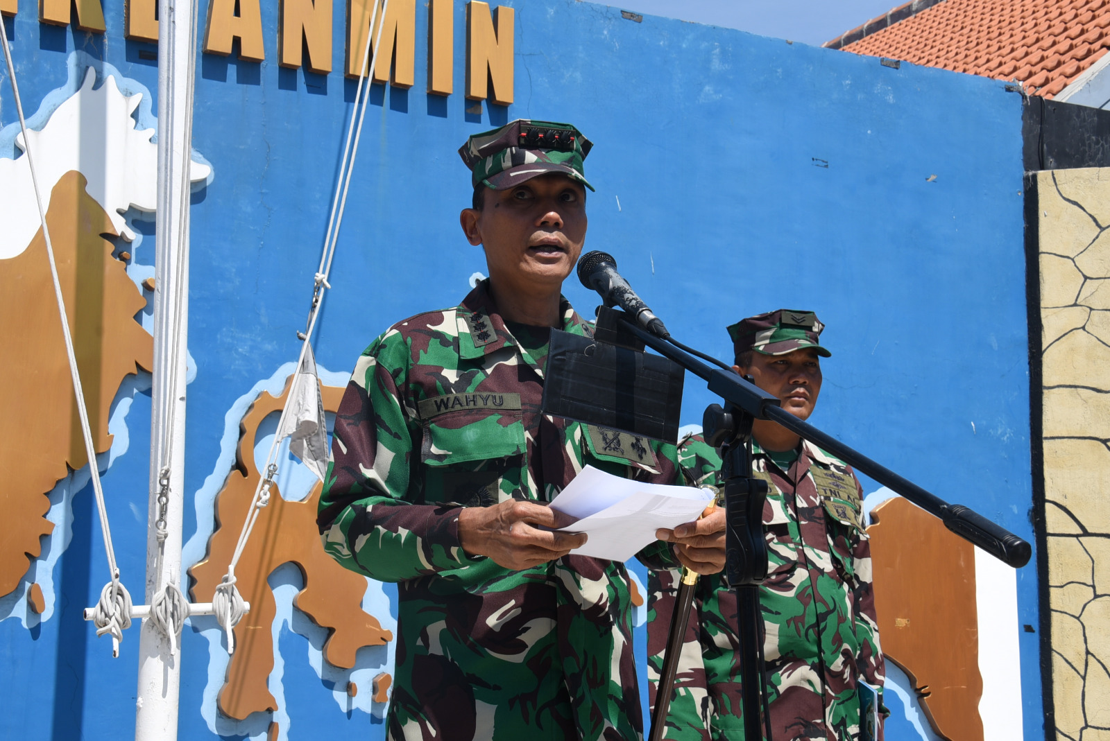 Foto : Pusdikbanmin Kodiklatal Gelar Penerimaan dan Orientasi Medan Siswa Dikmapa 31