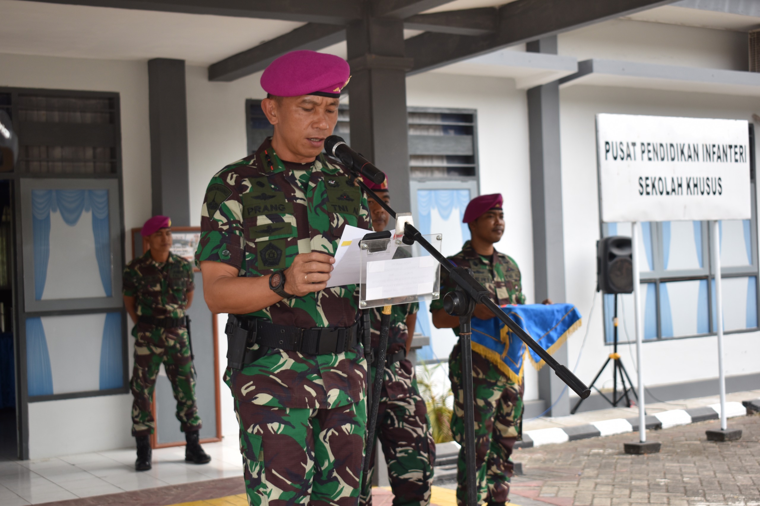 Foto : Tingkatkan SDM TNI AL, Pusdikif Kodikmar Kodiklatal Buka Sus Pelatih Diktaifib 2024