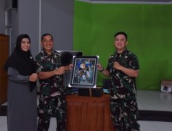 Jelang Serah Terima Jabatan, Kadispen Kodiklatal Laksanakan Memorandum