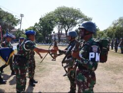 Tingkatkan Kemampuan Prajurit Baret Biru, Danpusdikpomal Pimpin Upacara Penutupan Kursus Singkat Bintara dan Tamtama Pomal