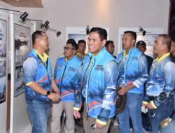 Meriahkan HUT Ke-79 TNI AL, Dankodiklatal Ikuti NBOD Di Koarmada RI