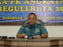 Di Sefung Kodiklatal, 108 Perwira PK TNI AL Angkatan 31 TA. 2024 Terima Pembekalan