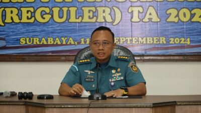 Foto : Di Sefung Kodiklatal, 108 Perwira PK TNI AL Angkatan 31 TA. 2024 Terima Pembekalan