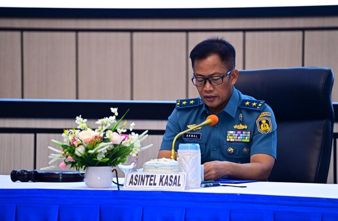 Foto : Bentuk Sinergitas, Kodiklatal Hadiri Rakorsus Intelijen TNI AL 2024