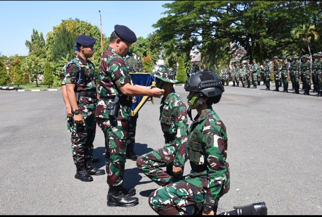 Foto : Siapkan Mental Baja, Dankodikdukum Kodiklatal Buka Dikmapa PK TNI AL Angkatan 31 Tahap Sargolan