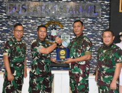 Puslatdiksarmil Kodiklatal Terima Kunjungan Tim Secapa TNI AD Dalam Rangka Studi Banding