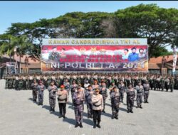 Penutupan Diklat Integrasi Kampus Kebangsaan TNI-Polri Tahun 2024 Pupuk Jiwa Korsa Siswa Kodiklatal dan SPN Polda Jatim