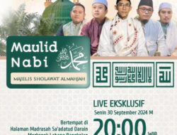Gelar Maulid Nabi, Ribuan Warga Desa Murkepek Antusias Padati Lokasi Acara