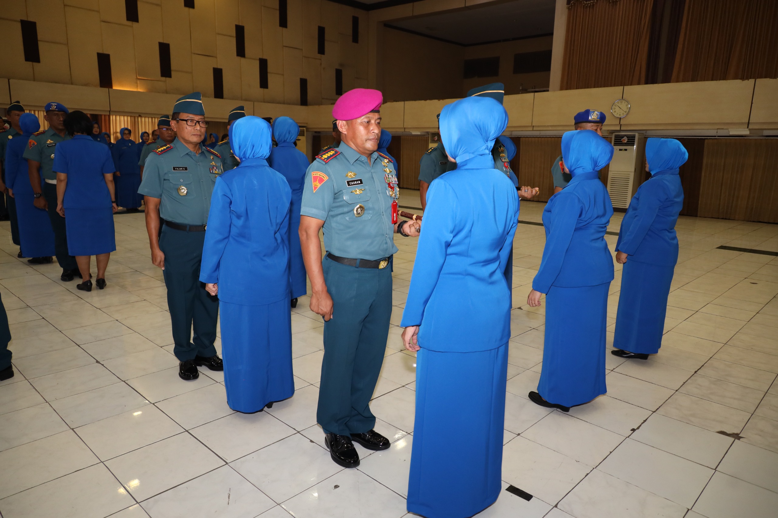 Foto ; Dankodiklatal : Kenaikan Pangkat Pamen Kodiklatal, Jadikan Sumber Motivasi Untuk Pertahankan Reputasi