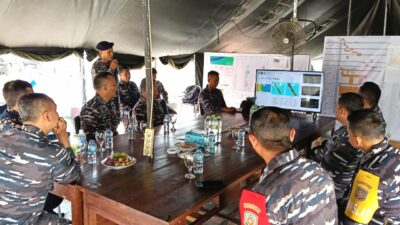 Foto : Pusdikhidros Kodiklatal Gelar Bakti Sosial Donor Darah di Area Lattek Surta Hidros Terpadu Jawara 24