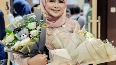 Foto : H Hafadoh Ketua Trinusa Indonesia DPD Provinsi Jatim, Ucapkan Selamat kepada Denisa, S. Psi, M. M Atas Pelantikan Sebagai Wakil Ketua DPRD Kabupaten Pasuruan