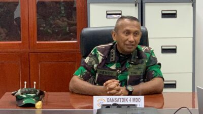 Foto ; Jelang Dimulainya Pendidikan, Dansatdik - 4 Beri Penekanan Kepada Prajurit