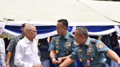Foto : Dankodiklatal Hadiri Peresmian Gapura dan Pos Jaga Rumneg TNI AL Juanda Bahari