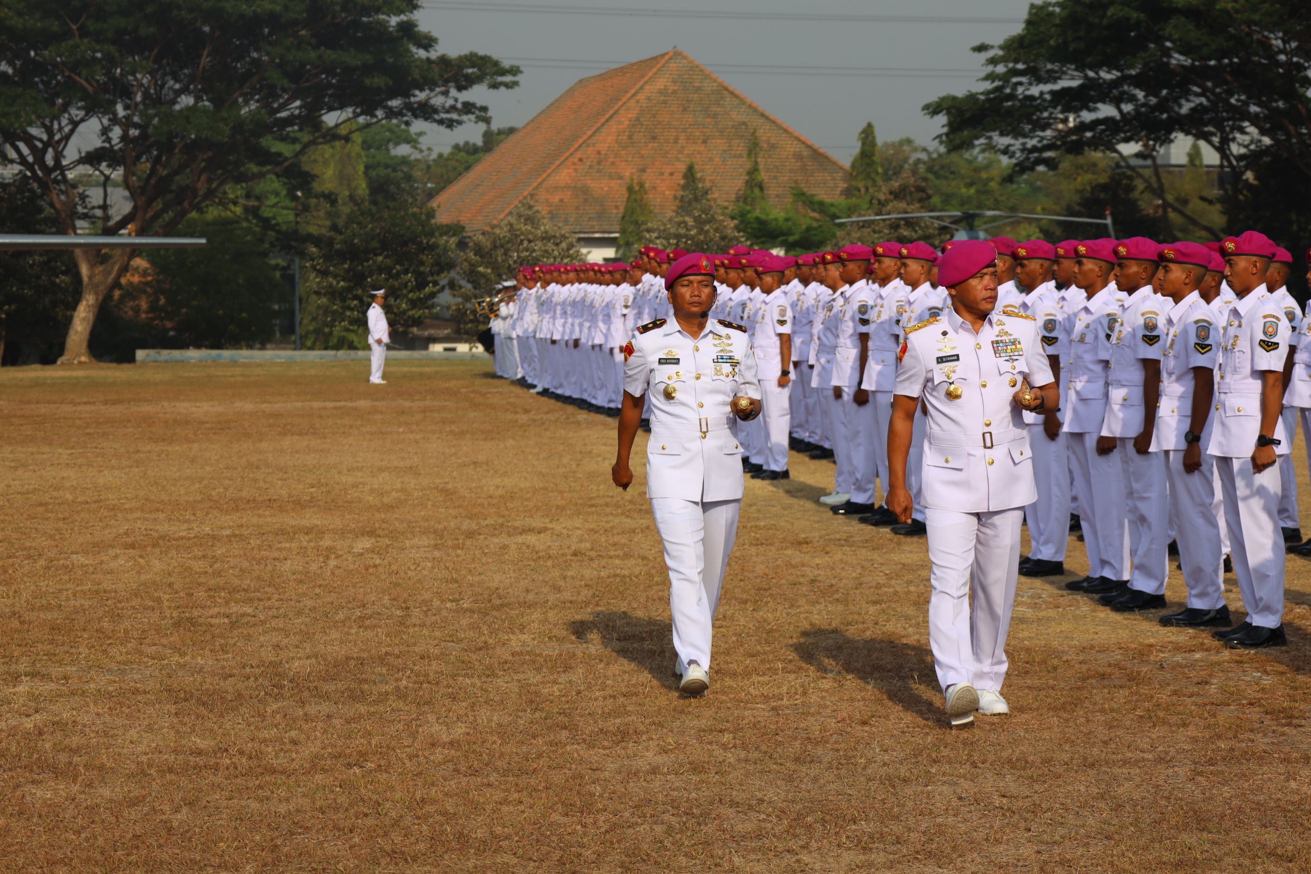 Foto : Ibu Pertiwi Memanggil, 119 Prajurit Muda Marinir Dikmaba 43/2 Siap Bertugas