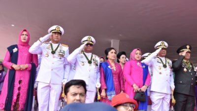 Foto : Dankodiklatal Hadiri Peringatan HUT TNI Ke-79 Di Silang Monas Jakarta