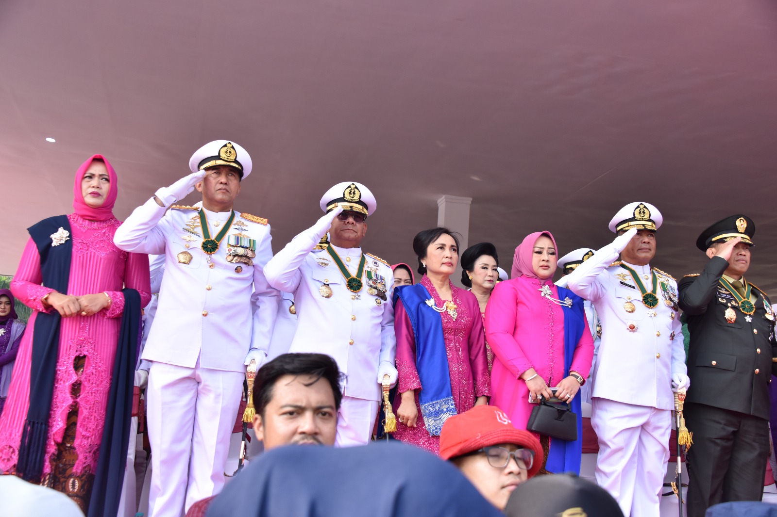 Foto : Dankodiklatal Hadiri Peringatan HUT TNI Ke-79 Di Silang Monas Jakarta