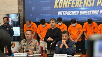 Foto : Polri Bongkar Sindikat Judi Online yang Dikendalikan Warga Negara Asing, Perputaran Uang Capai Rp 685 M