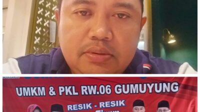 Foto : Ketua PKL Ikan Gurami, Ketua RT03 RW06 Surabaya Apresiasi Kinerja Dan Berikan Dukungan Eri-Armuji di Pilkada Surabaya