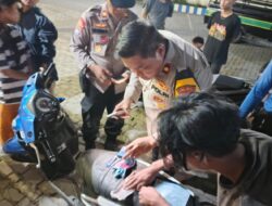 Polsek Kenjeran Patroli Antisipasi Ganguan Kamtibmas Bersama 3 Pilar
