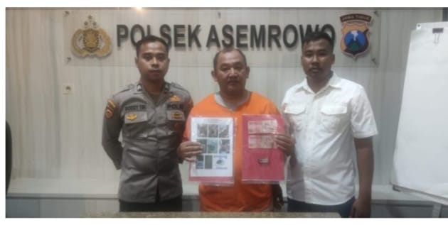 Foto : Polsek Asemrowo Amankan Kepala Gudang Lantaran Bobol Gudang CV HJ, Kerugian Mencapai Ratusan Juta Rupiah