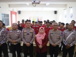 Sosialisasi Ops zebra Semeru 2024 Polres Pelabuhan Tanjung Perak Dengan Sasaran Para Pelajar.