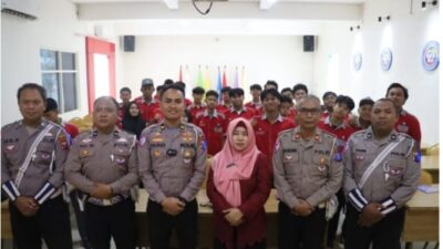 Foto : Sosialisasi Ops zebra Semeru 2024 Polres Pelabuhan Tanjung Perak Dengan Sasaran Para Pelajar.