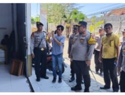 Kapolres Pamekasan Cek Kantor KPU dan Gudang Logistik Pastikan Kesiapan Pilkada 2024 Aman