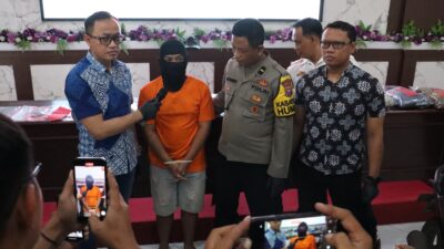 Foto : Polres Mojokerto Kota Amankan Dua Gengster Pasca Tawuran di Kelurahan Bloto
