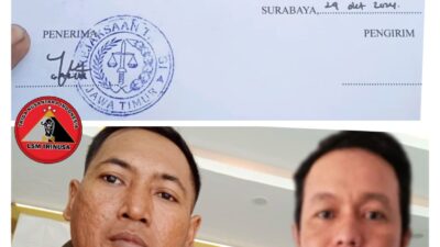Foto : LSM TRINUSA Laporkan Ke Kajati Jatim Terkait Dugaan Pungli di SMKN 12 Surabaya