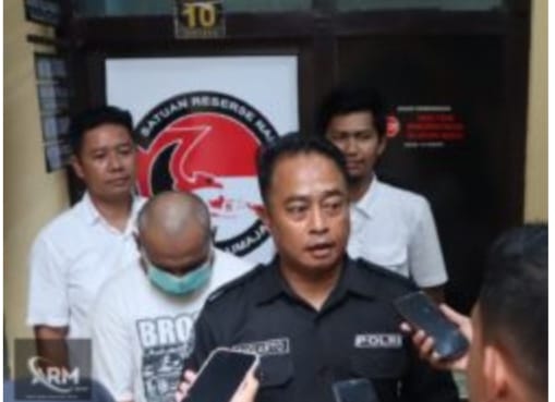 Foto ; Polisi Berhasil Amankan Tersangka Pengedar Sabu di Lumajang