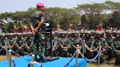Foto : Kodikmar Kodiklatal Tempa Prajurit Marinir yang Profesional dan Berjiwa Sapta Marga