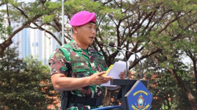 Foto : Mantapkan Pembinaan Profesi Korps Hukum, Dankodiklatal Terima Officer Call Kadiskum AL