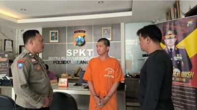 Foto : Polsek Pabean Cantikan Amankan Pengedar Sabu Asal Sawah Pulo, Sita 46 Poket Sabu Siap Edar.