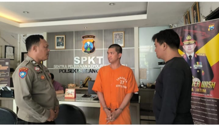 Foto : Polsek Pabean Cantikan Amankan Pengedar Sabu Asal Sawah Pulo, Sita 46 Poket Sabu Siap Edar.