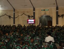 Doakan Kelancaran HUT Ke-79 TNI, Antap dan Siswa Kodiklatal Laksanakan Doa Bersama