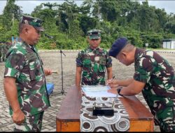 Dansatdik – 3 Kodiklatal Pimpin Acara Serah Terima Mantan Siswa Satdik 3 Ke Koarmada III