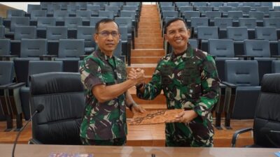 Foto : Memorandum Awali Bergulirnya Pergantian Jabatan Dirlat Kodiklatal