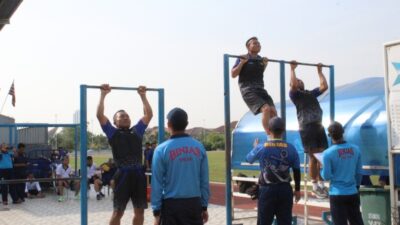 Foto : Jelang Tupdik, Siswa Dikspespa Hidros Angkatan 22 Kodiklatal Laksanakan Samapta Akhir