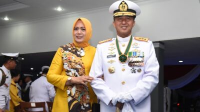 Foto : Wariskan Nilai Luhur Kepemimpinan, Dankodiklatal Hadiri Wisuda Purnawira Pati TNI AL