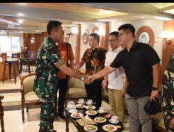 Silaturahmi MBI Bahas Penunjukkan Dankodiklatal Sebagai Dewan Kehormatan MBI Surabaya Dan Rencana Baksos