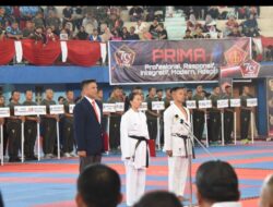 Dukung Kedekatan TNI Bersama Masyarakat, Ir Kodiklatal Saksikan Kejuaraan Karate Open Tournament Piala Panglima TNI 2024