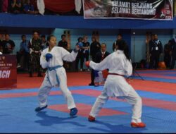 Dojo Hiu Sakti Kodiklatal Sabet Tiga Emas Open Tournament Karate Piala Panglima TNI 2024