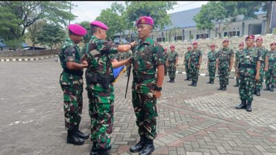 Foto : Komandan Pusdikif Kodikmar Tekankan Pentingnya Kualitas Sumber Daya Manusia di TNI