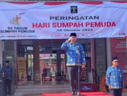 Maju Bersama Indonesia Raya, Lapas Narkotika Kelas IIA Pamekasan Kanwil Kemenkumham Jatim Gelar Upacara Peringatan Hari Sumpah Pemuda ke-96