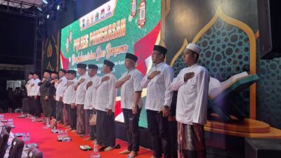 Foto : Lapas Narkotika Kelas IIA Pamekasan Hadiri Acara Polres Bersholawat dan Doa Bersama untuk Kondusifitas Jelang Pilkada Serentak